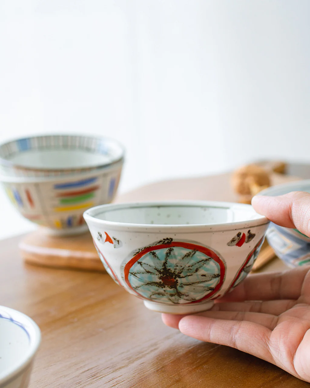Arita Ware Hand-Painted Floral Rice Bowl – Housewarming Gift - Image 8