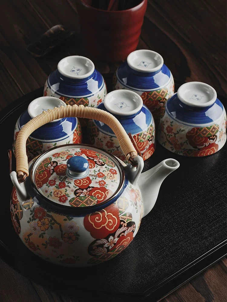 Arita-Yaki Imari Series Handcrafted Japanese Ceramic Tea Cup Gift Set - Image 17