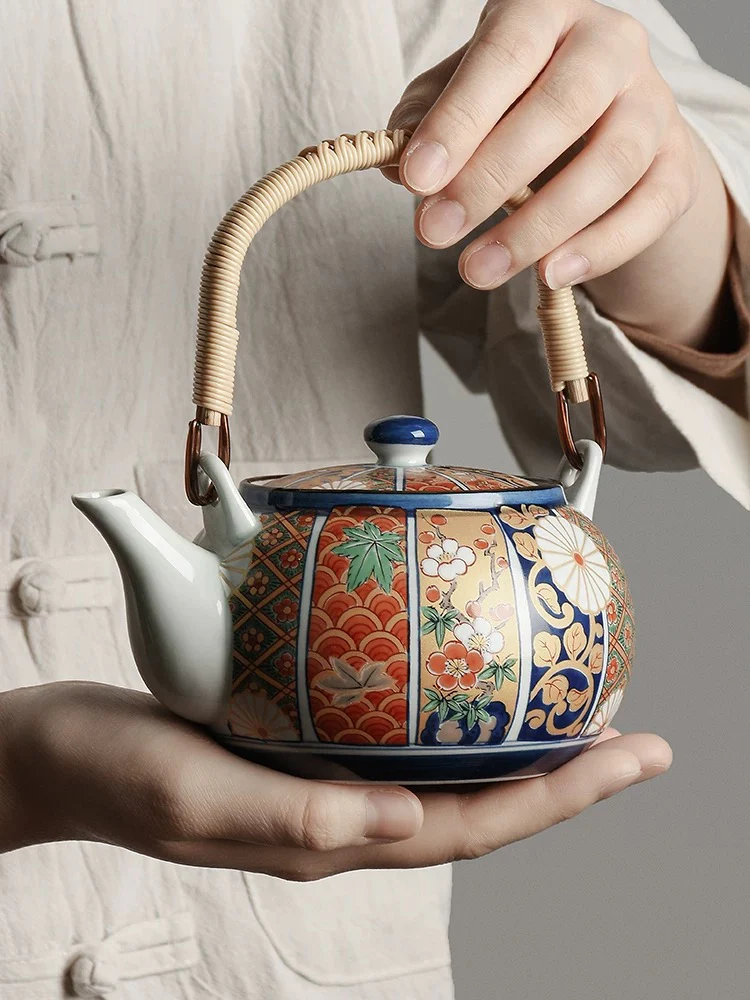 Arita-Yaki Imari Series Handcrafted Japanese Ceramic Tea Cup Gift Set - Image 19