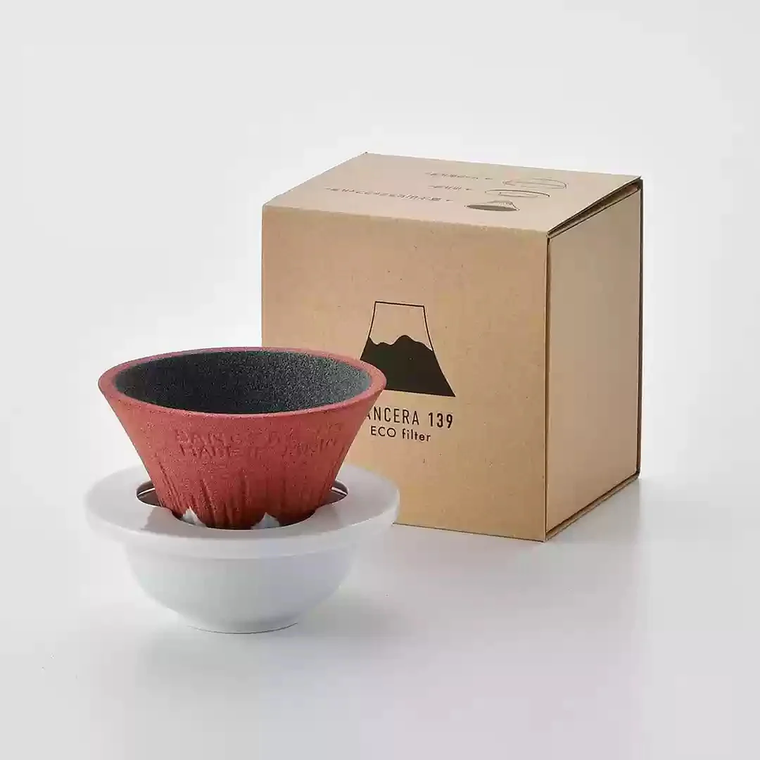 COFIL Fuji Arita Ware Ceramic Coffee Dripper – Mount Fuji Edition - Image 6