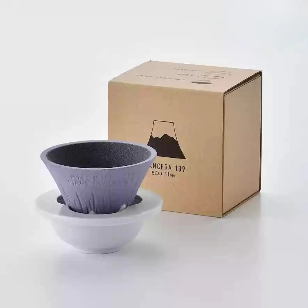 COFIL Fuji Arita Ware Ceramic Coffee Dripper – Mount Fuji Edition - Image 8