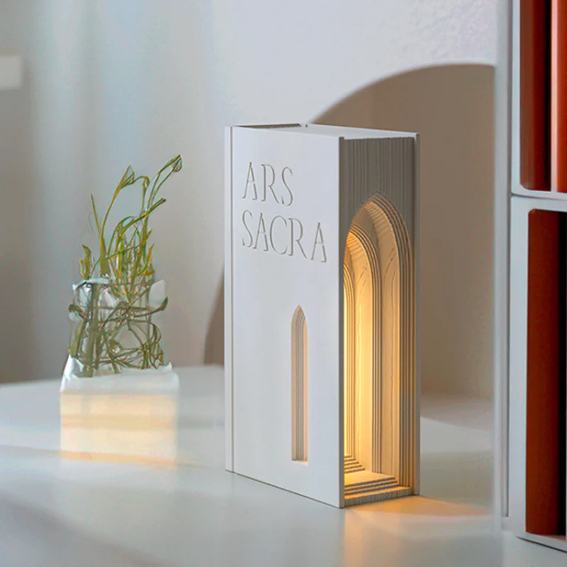 Deisoukoku Ars Sacra Concrete Table Lamp - Image 4