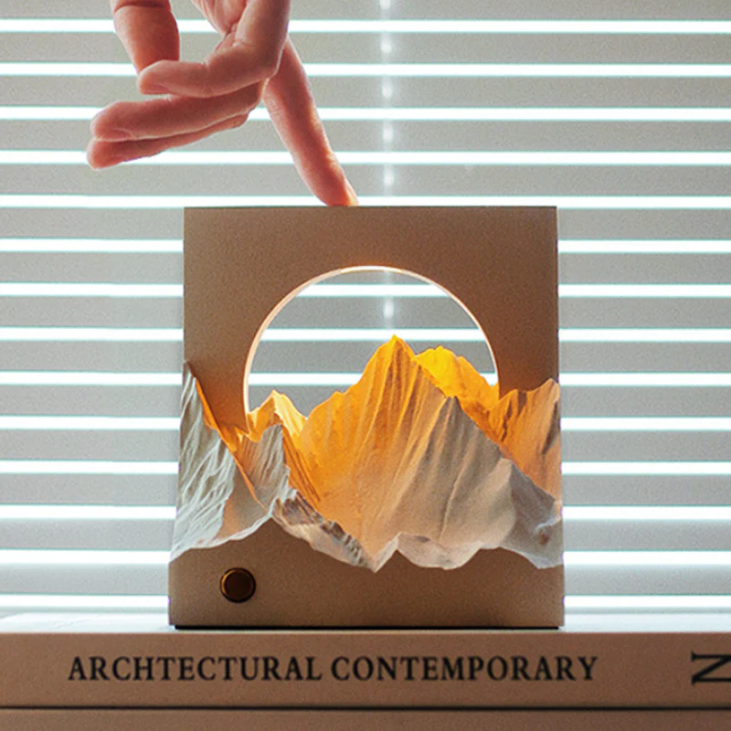 Deisoukoku The Mountain Concrete Aroma Lamp - Image 3