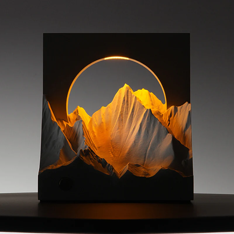 Deisoukoku The Mountain Concrete Aroma Lamp - Image 6