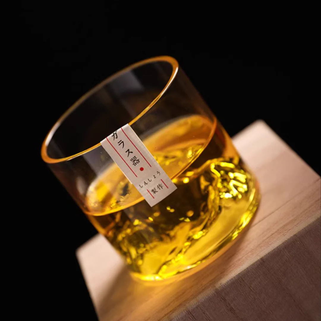 Edo Glass Handcrafted Iceberg Whisky Glass - Image 6
