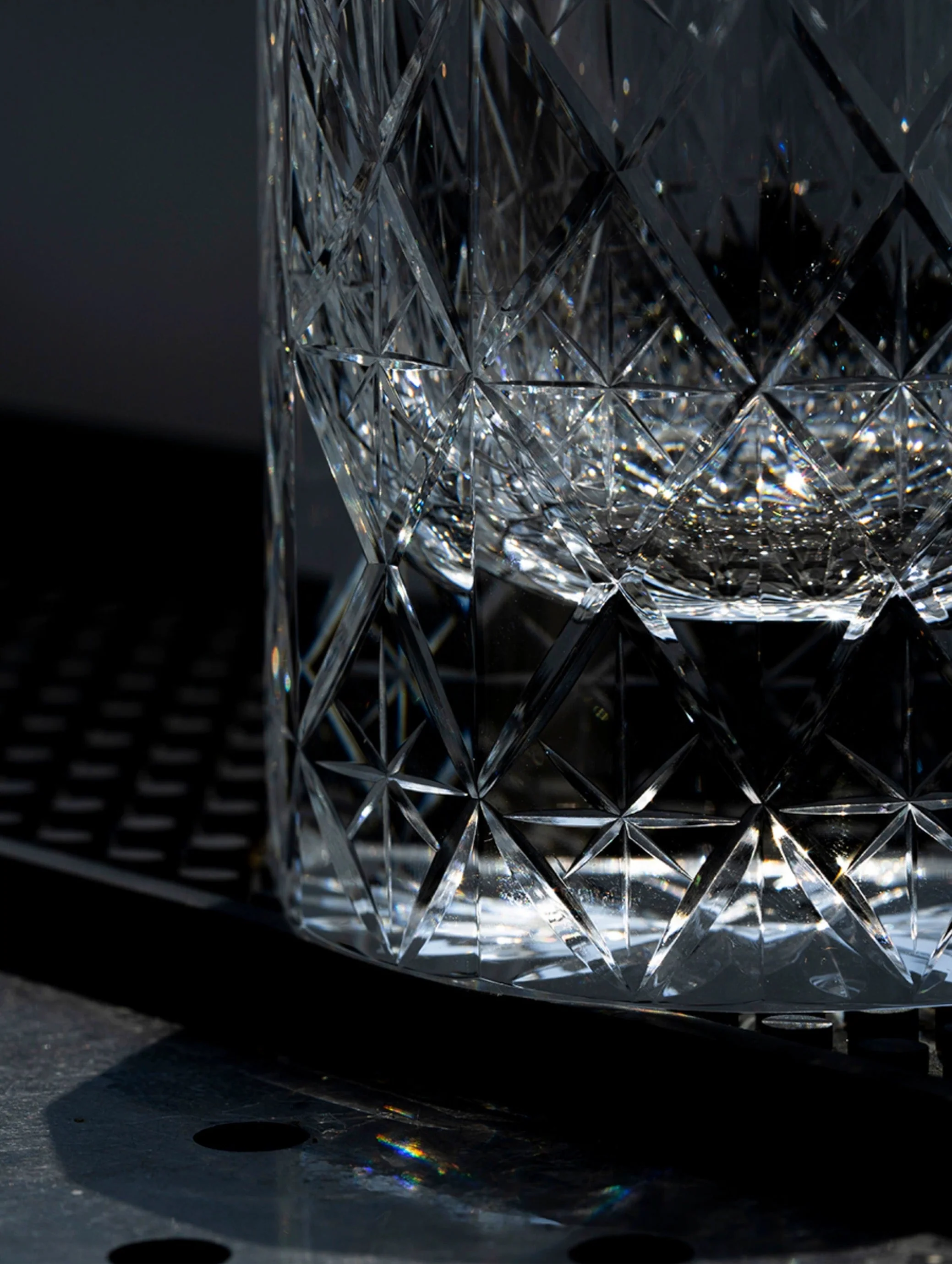 Edo Kiriko Hand-Carved K9 Crystal Star Whiskey Glass - Image 8