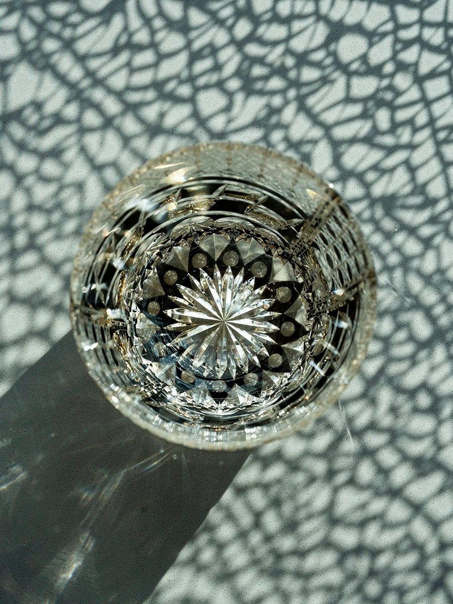 Edo Kiriko Hand-Carved Ryumoku Glass - Image 12