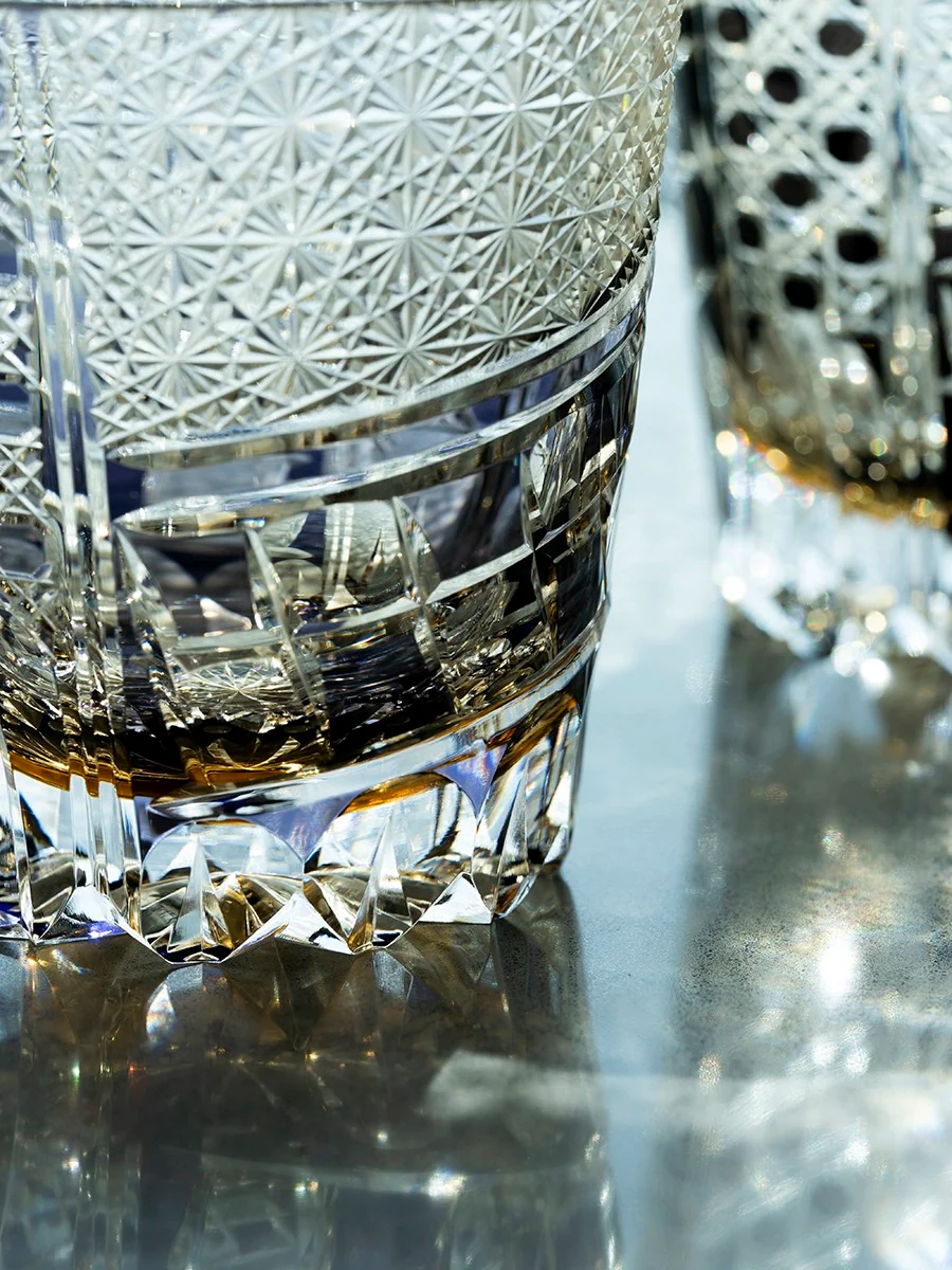 Edo Kiriko Hand-Carved Ryumoku Glass - Image 5