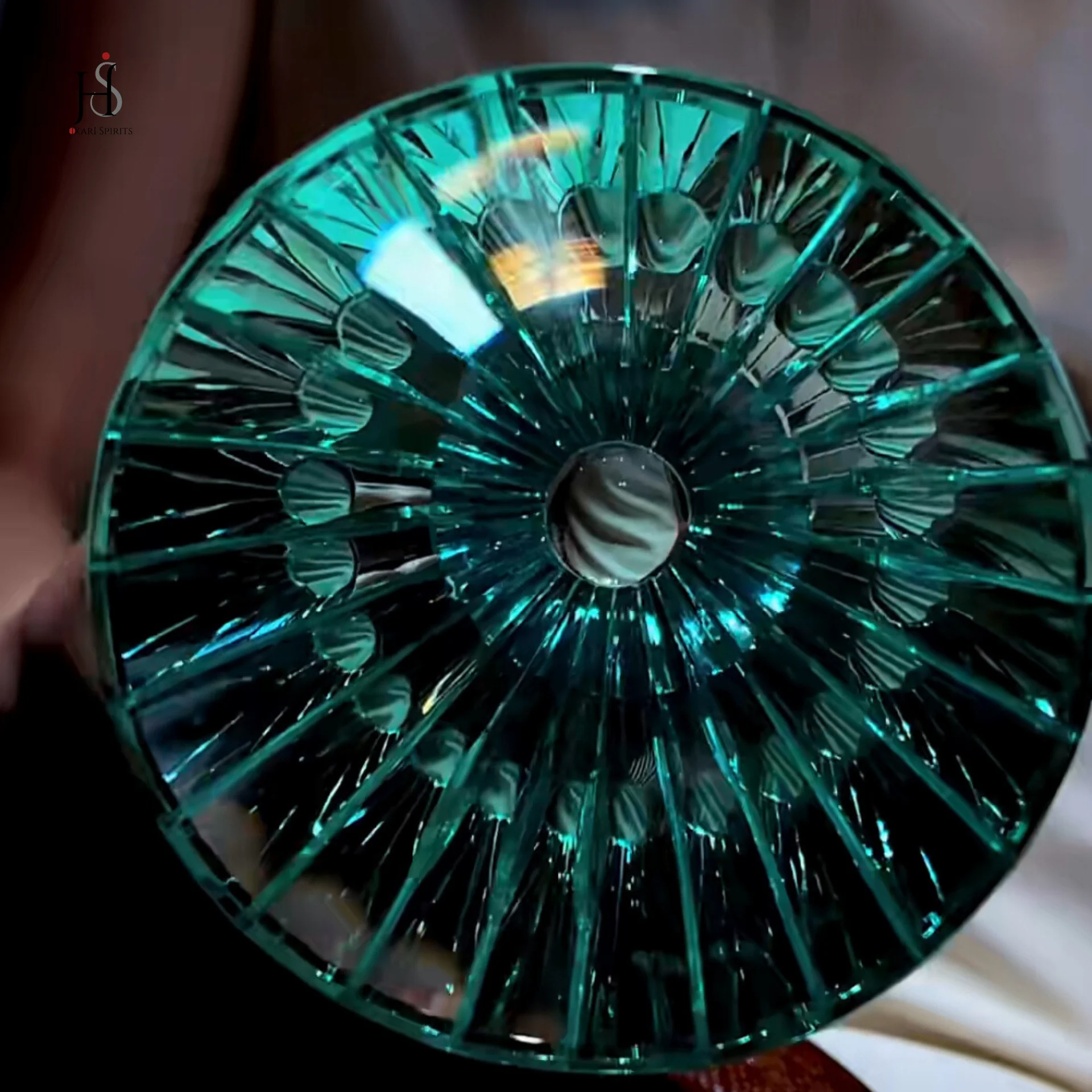 Edo Kiriko Hand-Carved Beam Glass - Image 3