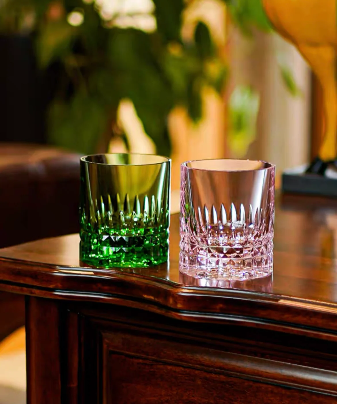 Edo Kiriko Hand-Cut Spearhead Glass - Image 6