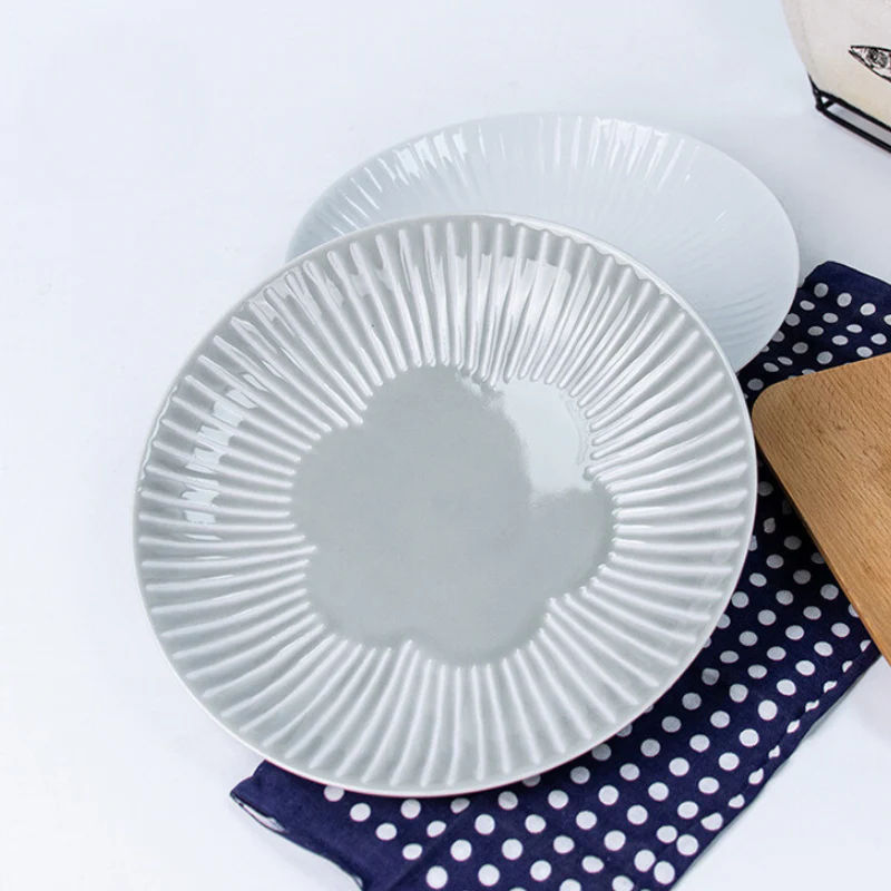 Hasami Ware Flower Fuwari Plate Pair Set - Image 11