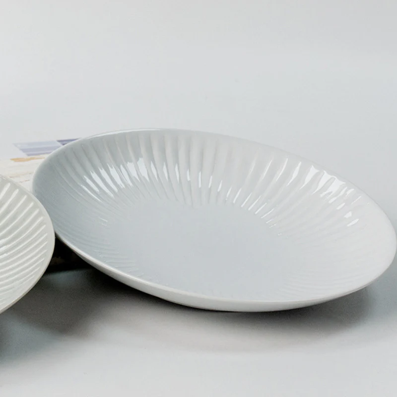 Hasami Ware Flower Fuwari Plate Pair Set - Image 8