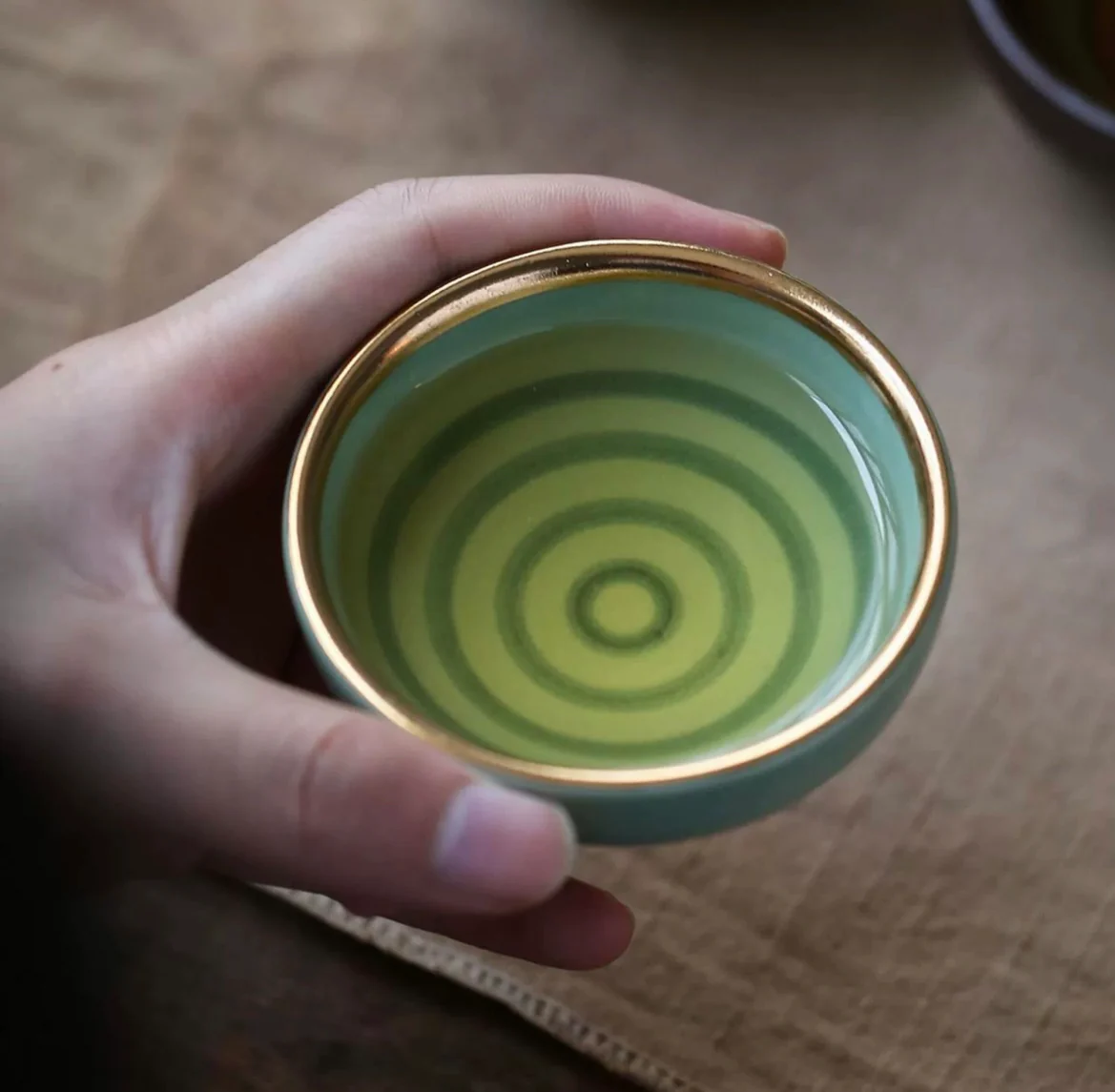 Hasami-Yaki Vintage Kin'e Chawan Set - Image 7