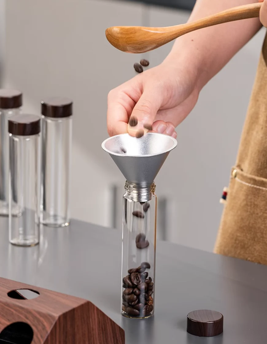 Kafa Ware Coffee Bean Storage Test Tube Set - Image 10
