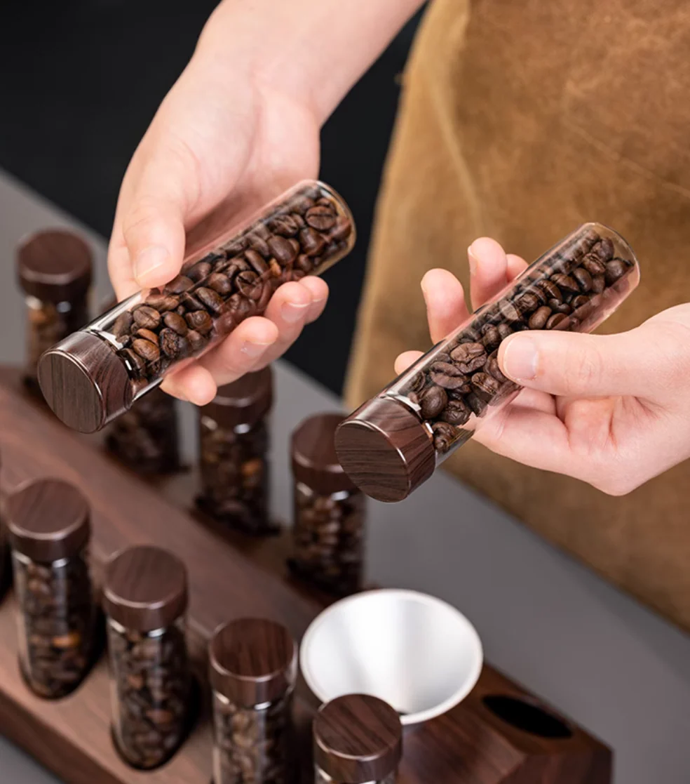 Kafa Ware Coffee Bean Storage Test Tube Set - Image 17