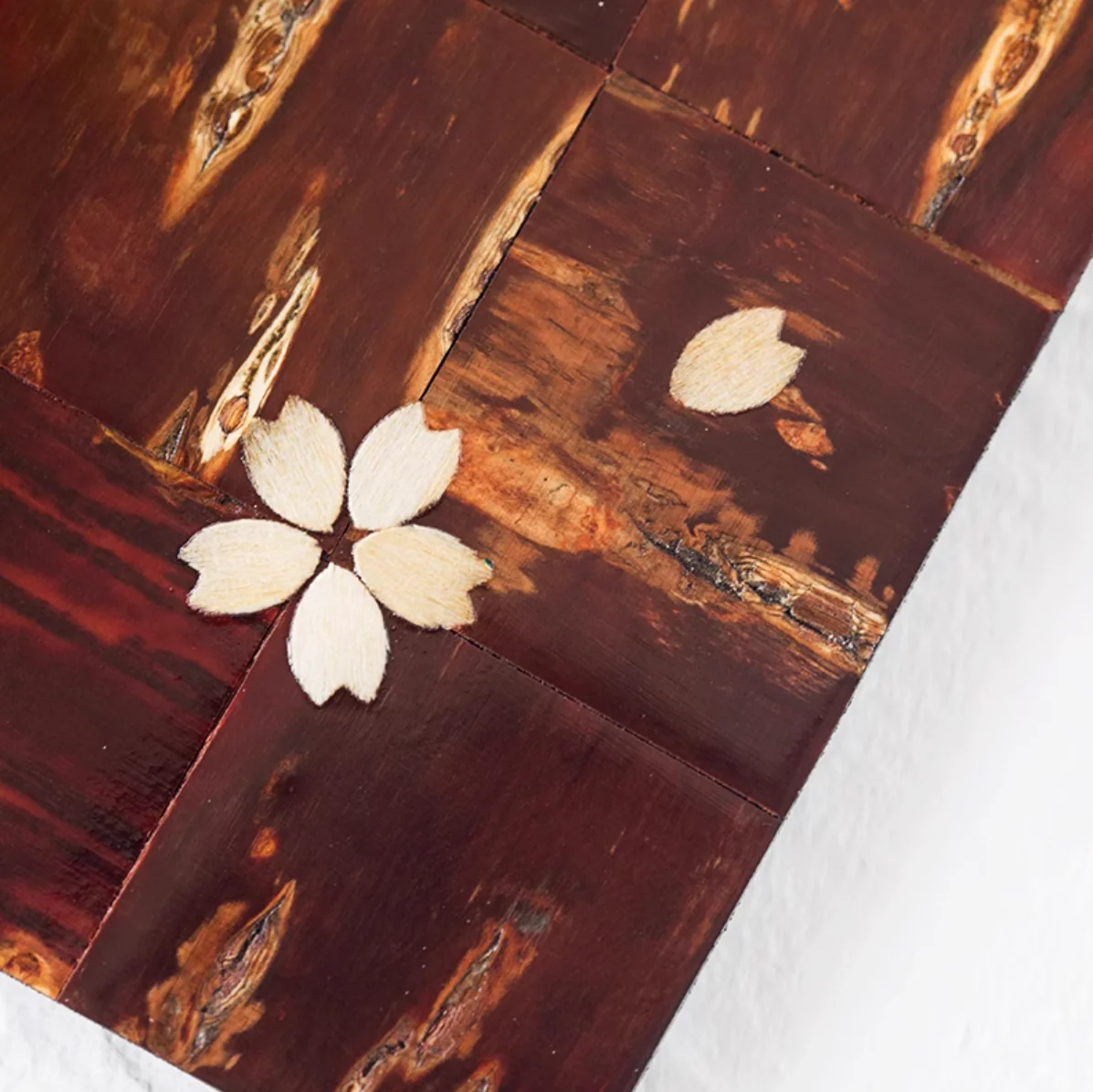 Kakunodate Cherry Bark Wooden Coaster - Image 6