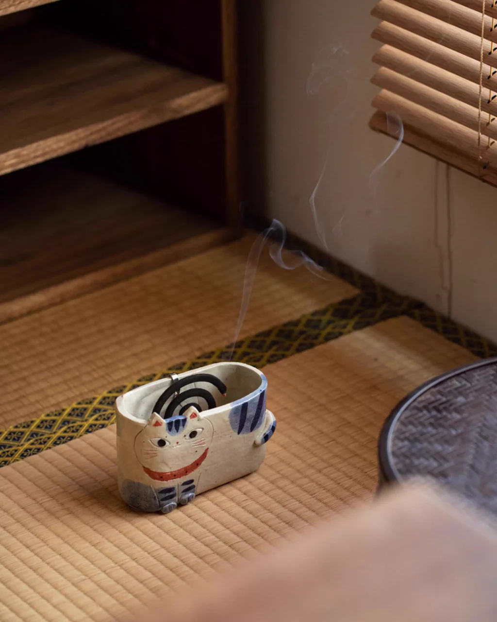 Kanesan Hand-Painted Cat Ceramic Planter - Image 10