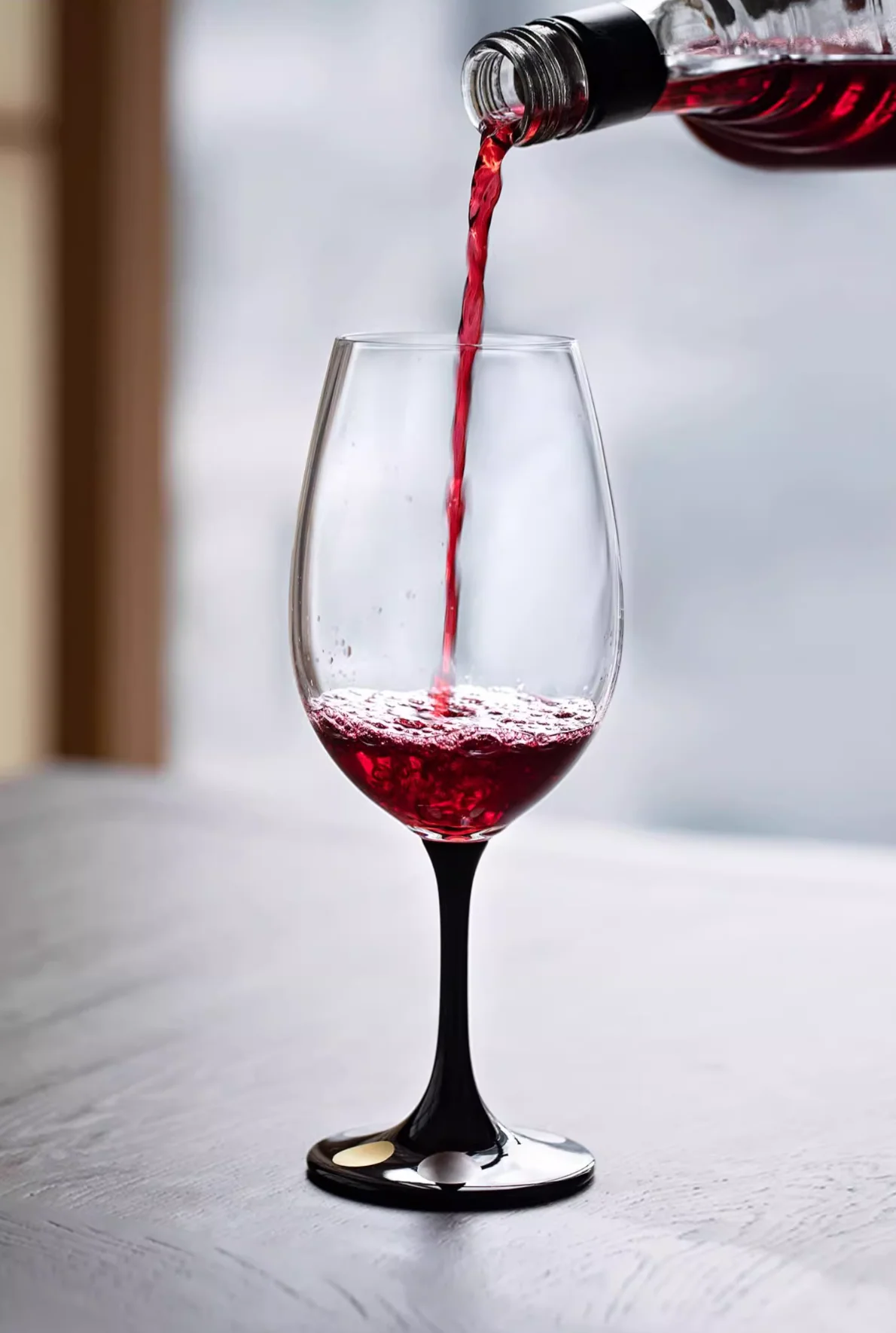 Kasane Handcrafted Lacquer Crystal Wine Glass - Image 14
