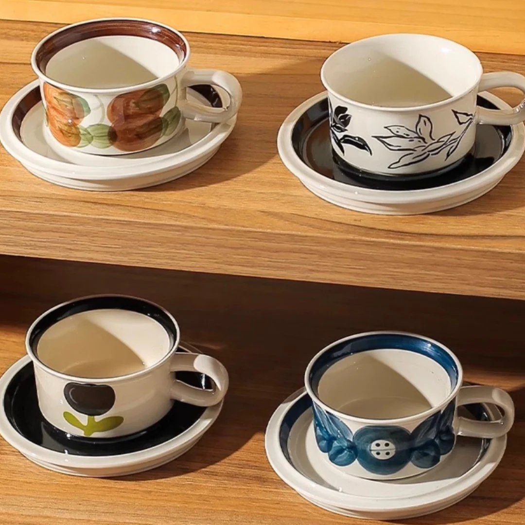 Kawasimaya Vintage Floral Coffee Mug Wedding Gift Set - Image 12