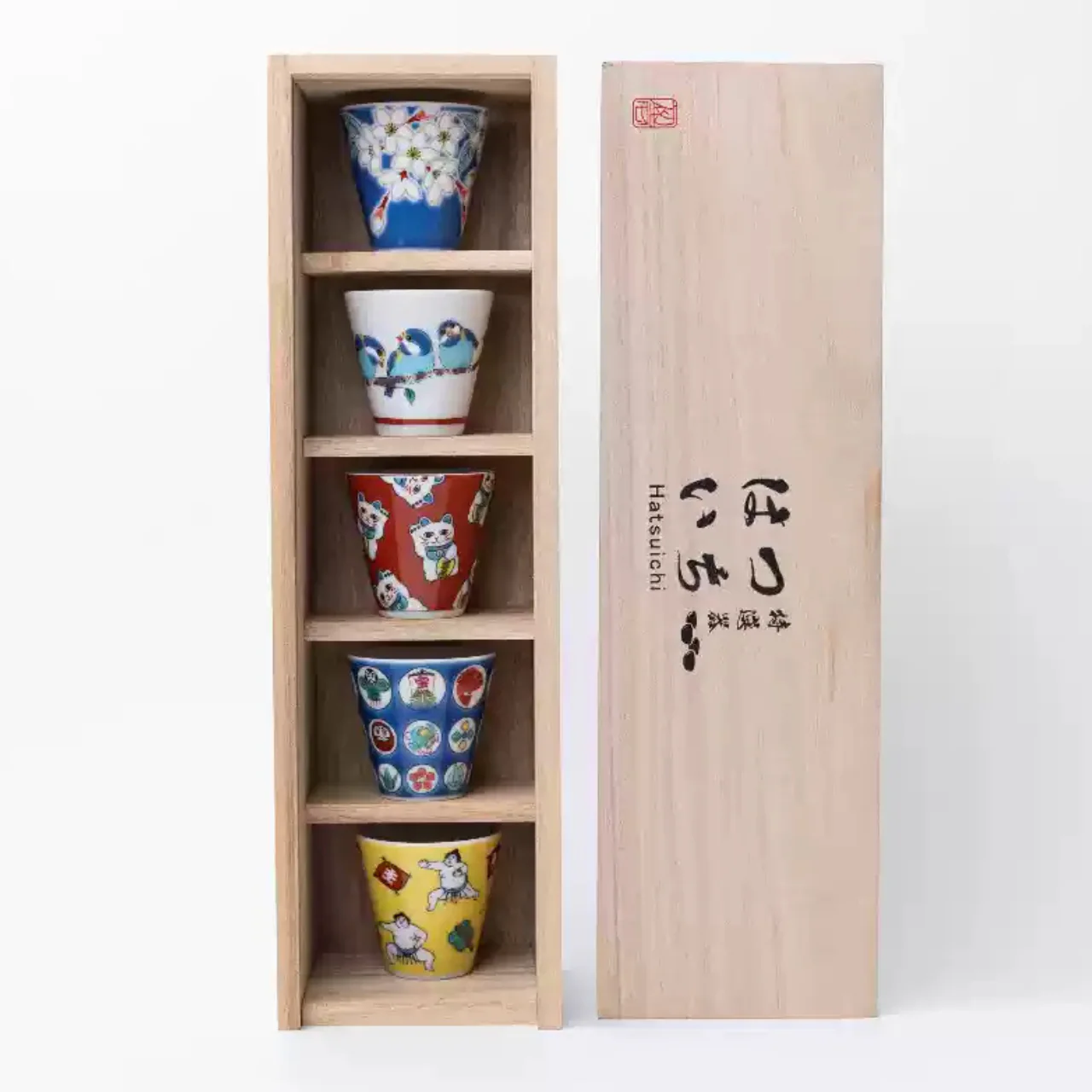 Kutani Ware Traditional Hand-Painted Gongfu Tea Set β Gift Box Edition - Image 19