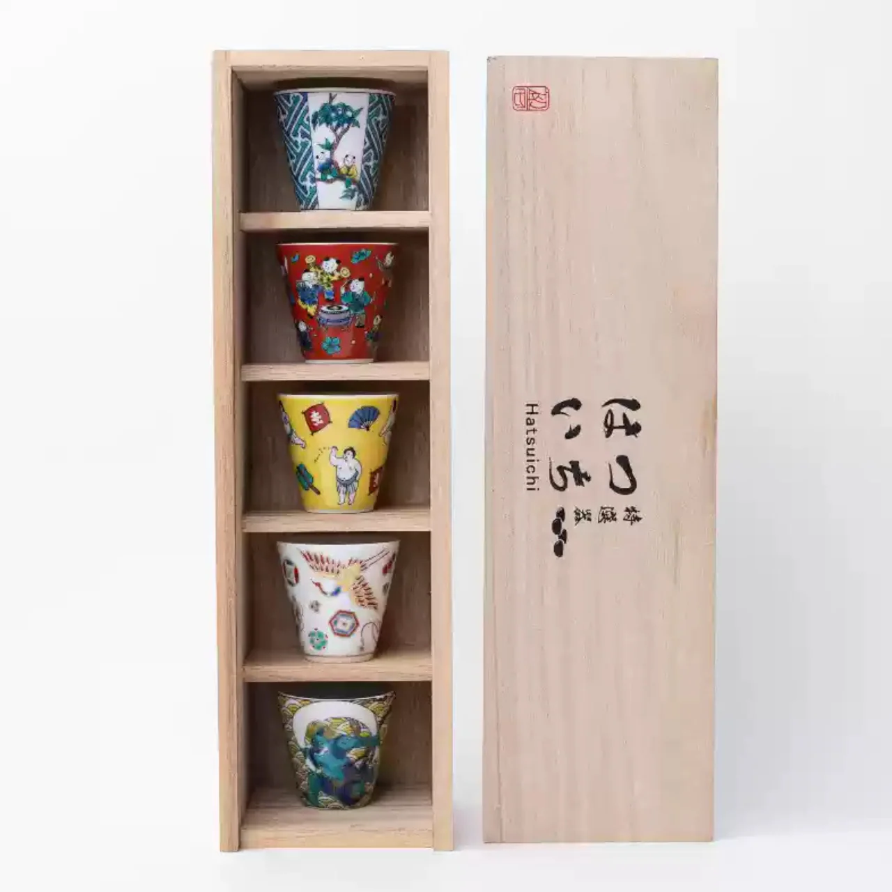 Kutani Ware Traditional Hand-Painted Gongfu Tea Set β Gift Box Edition - Image 20