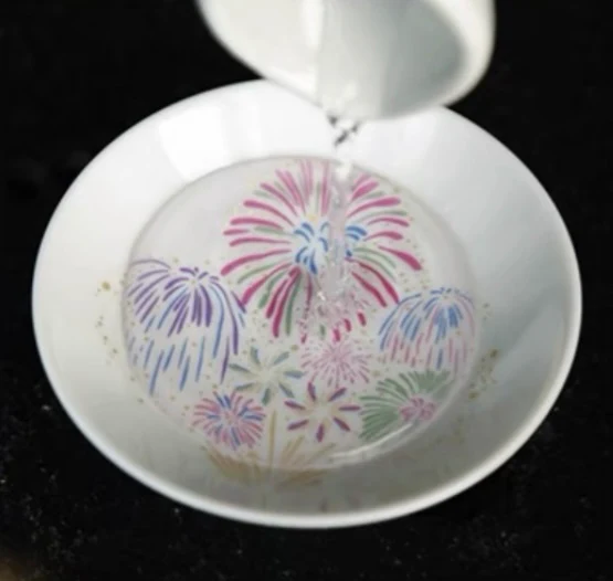Marumo Takagi Fireworks Cold-Sensitive Sake Cup - Image 5