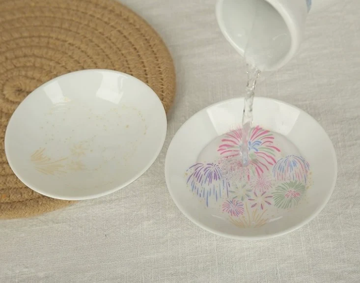 Marumo Takagi Fireworks Cold-Sensitive Sake Cup - Image 8