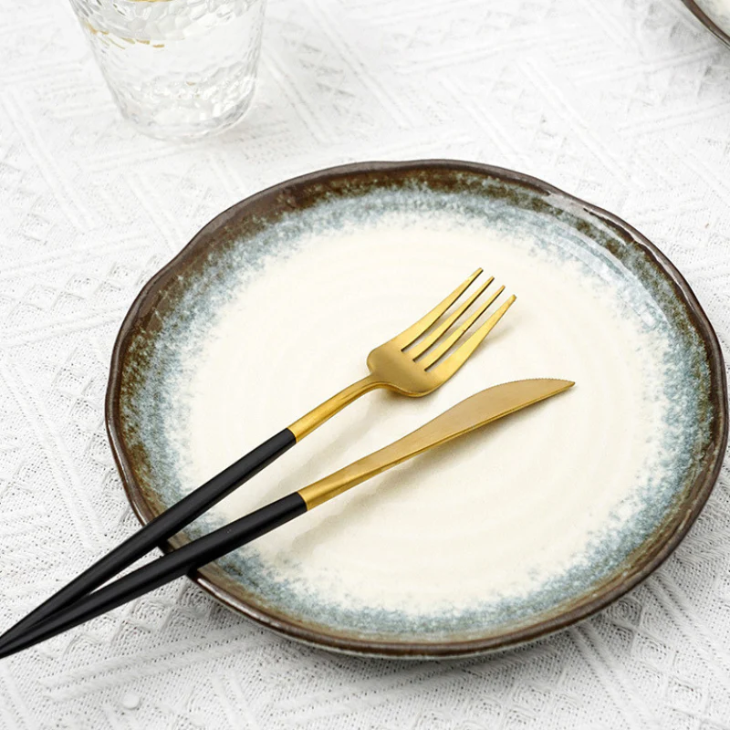 Mino Ware Celadon Halo Plate - Image 4
