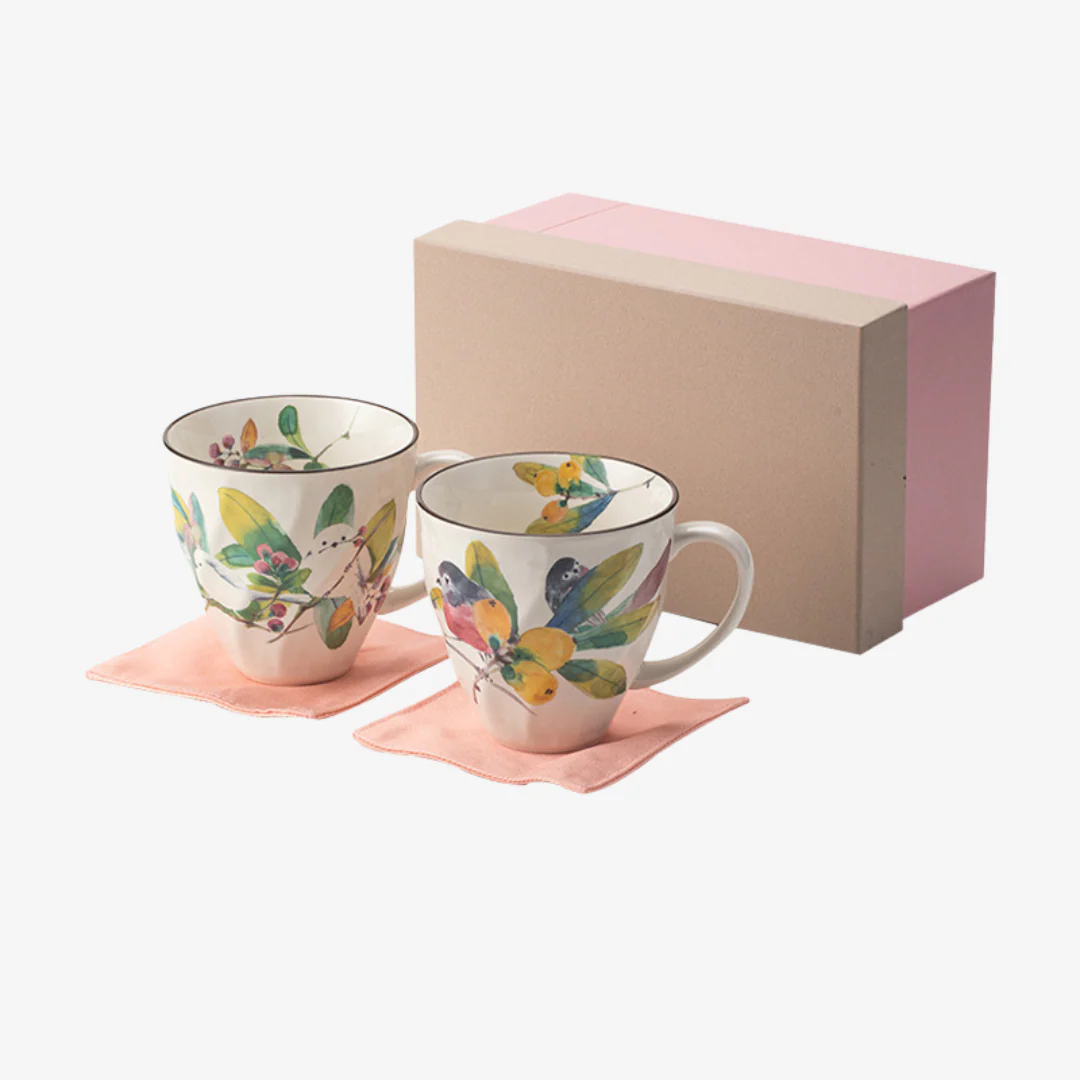 Mino Ware Floral Series Mug Gift Set - Image 18