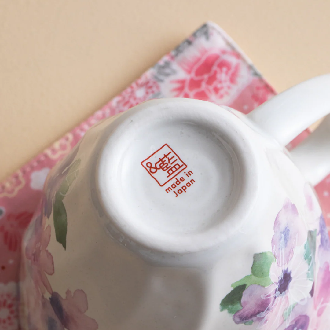 Mino Ware Floral Series Mug Gift Set - Image 9