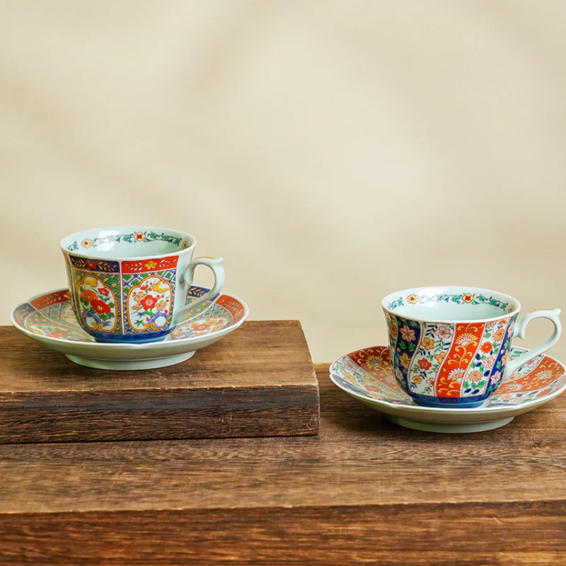 Mino Ware Ko-Imari Coffee Cup Gift Set - Image 14