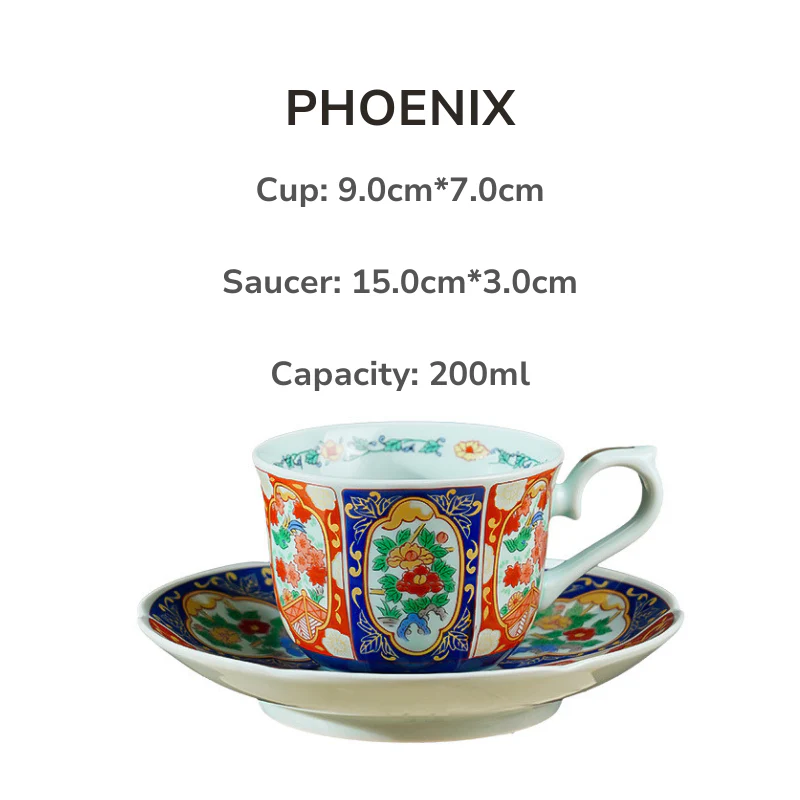 Mino Ware Ko-Imari Coffee Cup Gift Set - Image 17