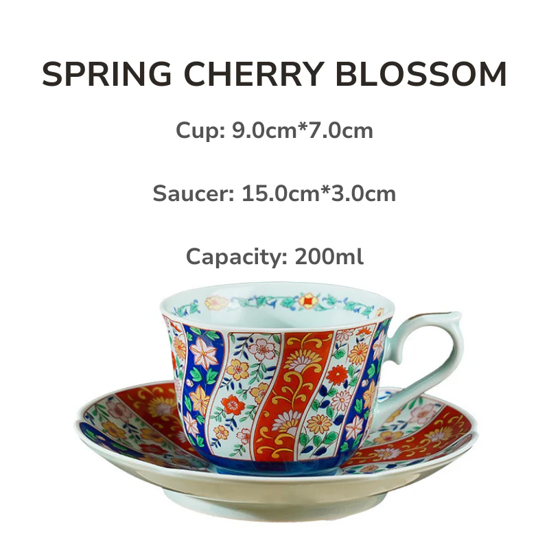 Mino Ware Ko-Imari Coffee Cup Gift Set - Image 20