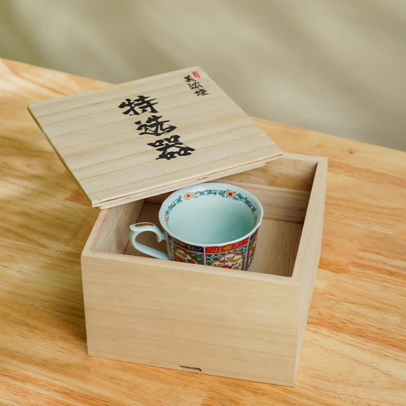Mino Ware Ko-Imari Coffee Cup Gift Set - Image 9