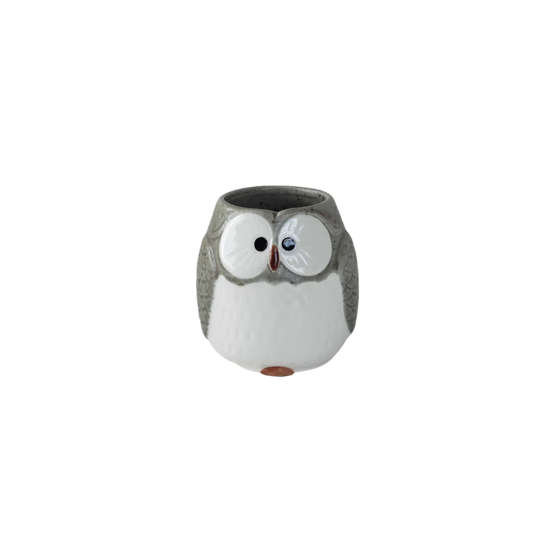 Mino Ware Owl Tea Set - Image 9