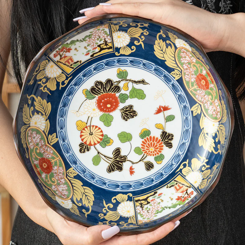 Mino Ware Vintage Ko-Imari Plate Gift Set - Image 10