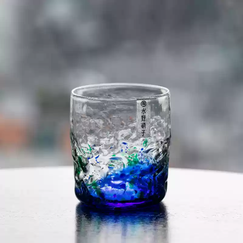 Mizuno Glass Starry Night Glow Whisky Glass - Image 5