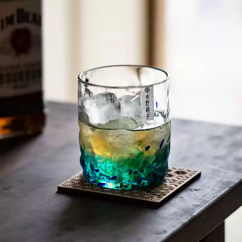 Mizuno Glass Starry Night Glow Whisky Glass - Image 6