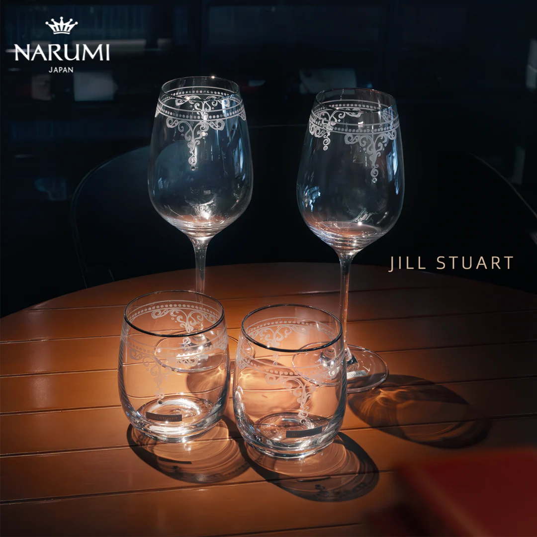 Narumi JILL STUART Wine Glass Gift Set