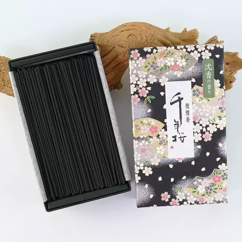 Okuno Seimeido Cherry Blossom Classic Incense Gift Box - Image 3