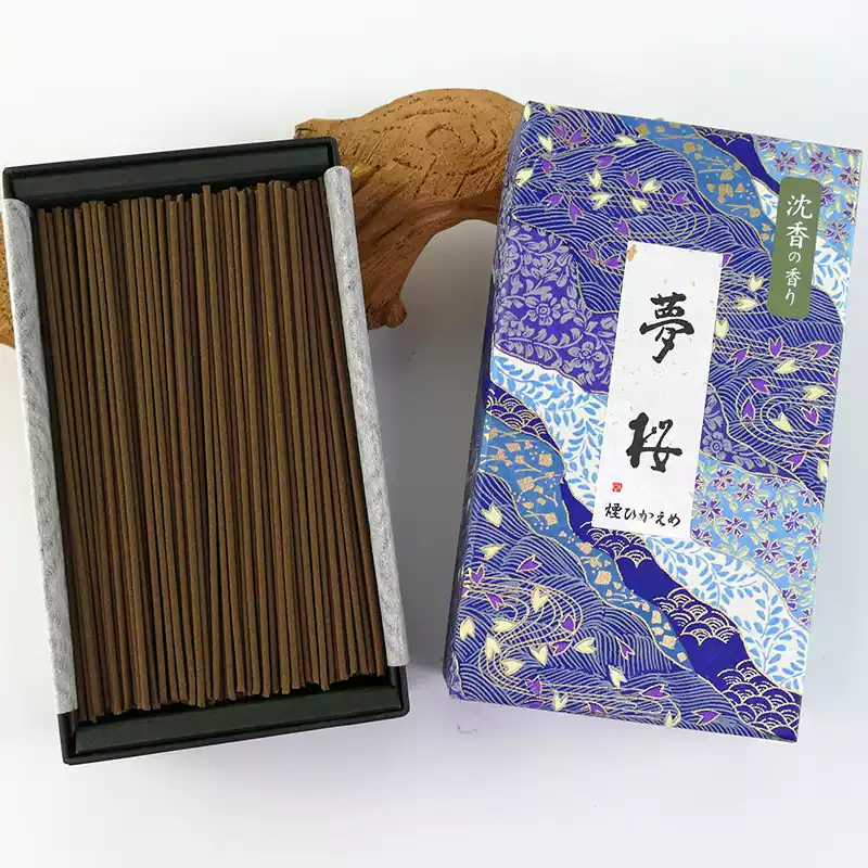 Okuno Seimeido Cherry Blossom Classic Incense Gift Box - Image 4