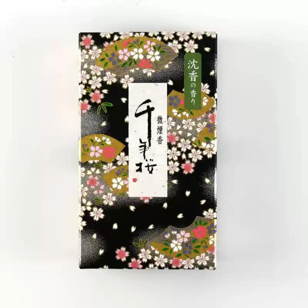 Okuno Seimeido Cherry Blossom Classic Incense Gift Box - Image 7