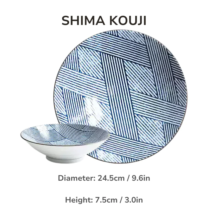 Showa Seito Cone Shaped Ramen Bowl - Image 11