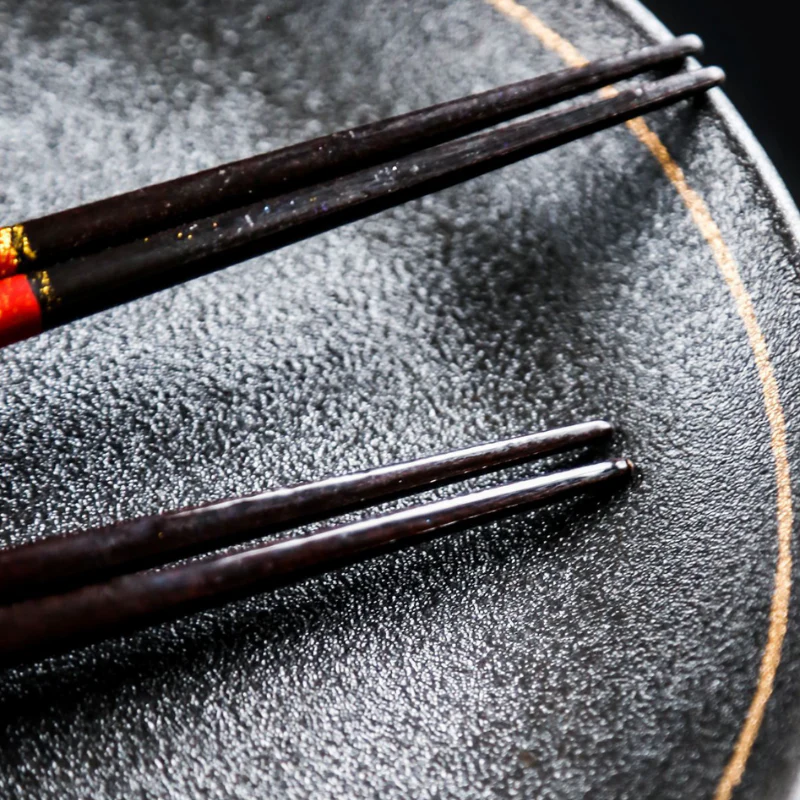 Sunlife Hand-Printed Lacquer Galaxy Chopsticks Gift Set - Image 6