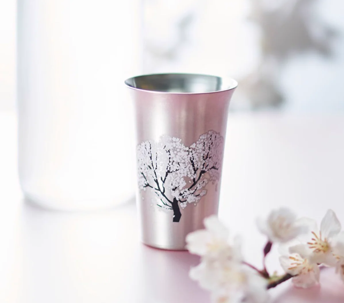 Three Snow Temperature-Sensitive Color-Changing Tin-Copper Beer Mug - Image 15