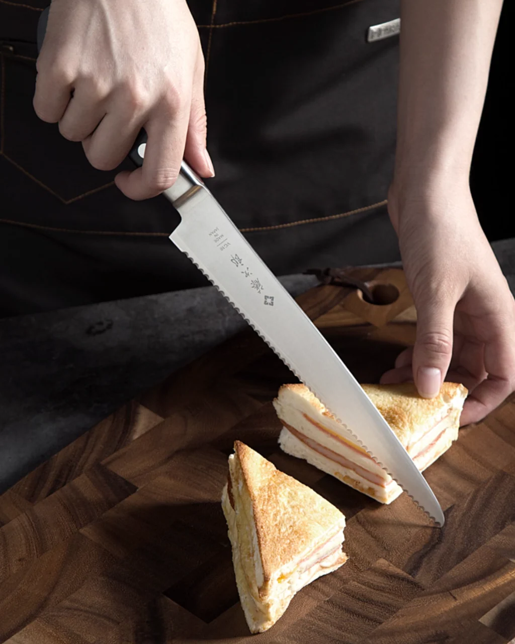 Tojiro VG10 Bread Knife – F828 - Image 4