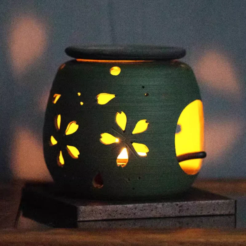 Tokoname Ware Shiryugama Chakoro Tea Incense Burner - Image 4