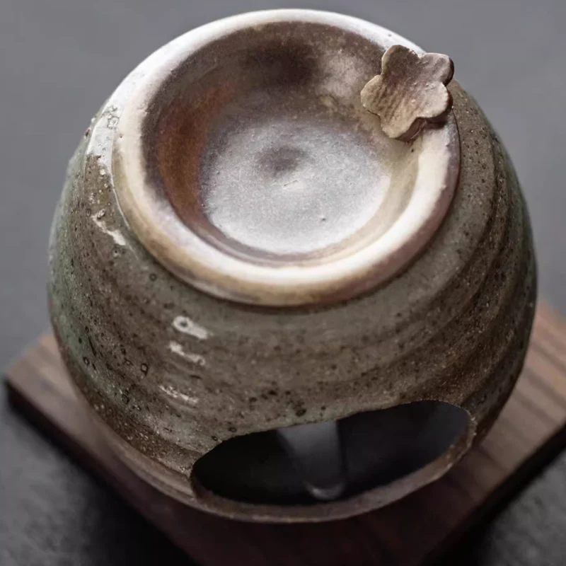 Tokoname Ware Shiryugama Chakoro Tea Incense Burner - Image 8