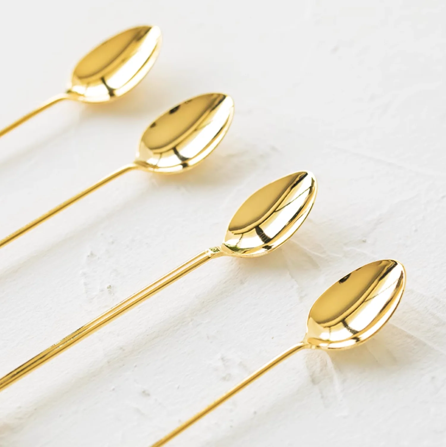 Zakka Gold-Plated Stainless Steel Spoon - Image 2